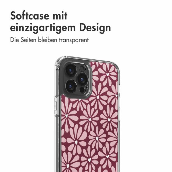 imoshion Design Hülle Apple iPhone 12 (Pro) - Bloom Love Blush