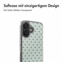 imoshion Design Hülle Apple iPhone 17 - Polka Dot Mintgroen
