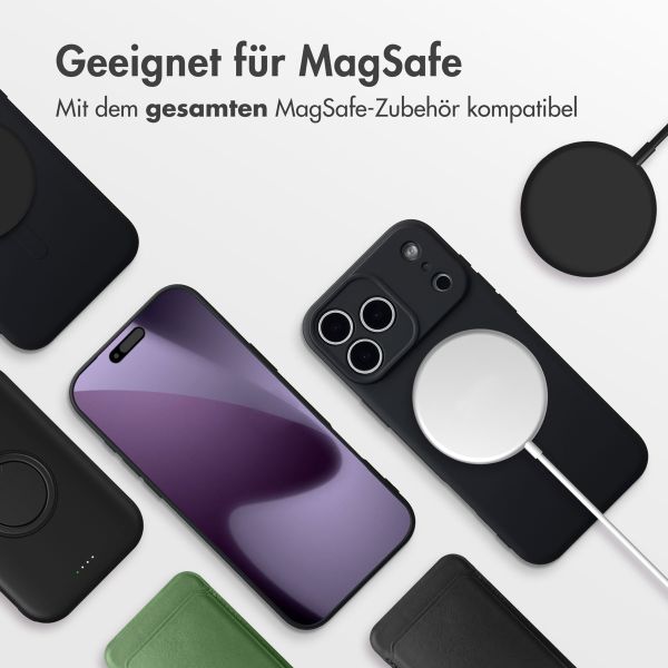 imoshion Color Back Cover mit MagSafe Apple iPhone 17 Pro Max - Schwarz