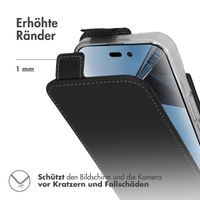 Accezz Flip Case für das iPhone 14 Pro - Schwarz