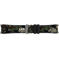 Samsung Original #tide® Collection Armband für die Samsung Galaxy Watch 4 / 5 / 6 / 7 - 20 mm - M/L - Camo Grün