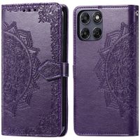 imoshion Mandala Klapphülle Motorola Moto G77 - Violett