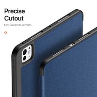 Dux Ducis Domo Klapphülle Apple iPad Pro 11 (2024) M4 - Dunkelblau