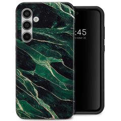 Selencia Vivid Back Cover Samsung Galaxy A55 - Chic Marble Quartz