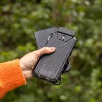 imoshion Solar Powerbank mit Solarpanel – Schnellaufladung und Stromversorgung – 10.000 mAh – Schwarz