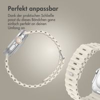 Accezz Ocean Armband für Apple Watch Series 1 - 11 / SE / Ultra (44/45/46/49 mm) - Polarstern