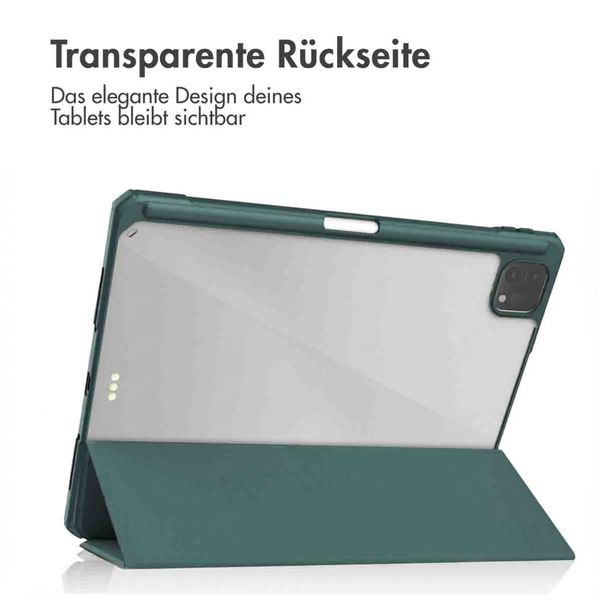 imoshion Trifold Hardcase Klapphülle Apple iPad Pro 12.9 (2018/2020/2021/2022) - Grün