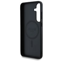 Guess Classic 4G Logo Backcover MagSafe Samsung Galaxy S25 - Schwarz