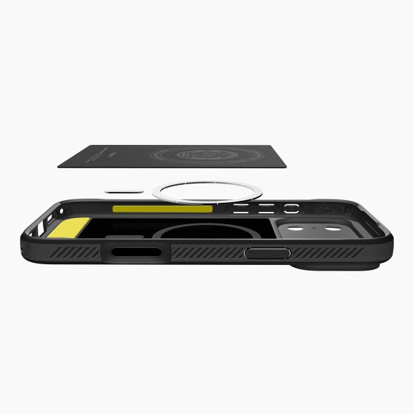 Spigen Rugged Armor Backcover MagSafe Apple iPhone 18 Pro / 17 Pro - Matte Black