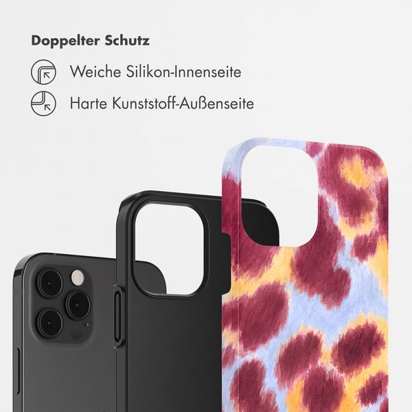 Selencia Vivid Back Cover Apple iPhone 12 (Pro) - Rebel Crush