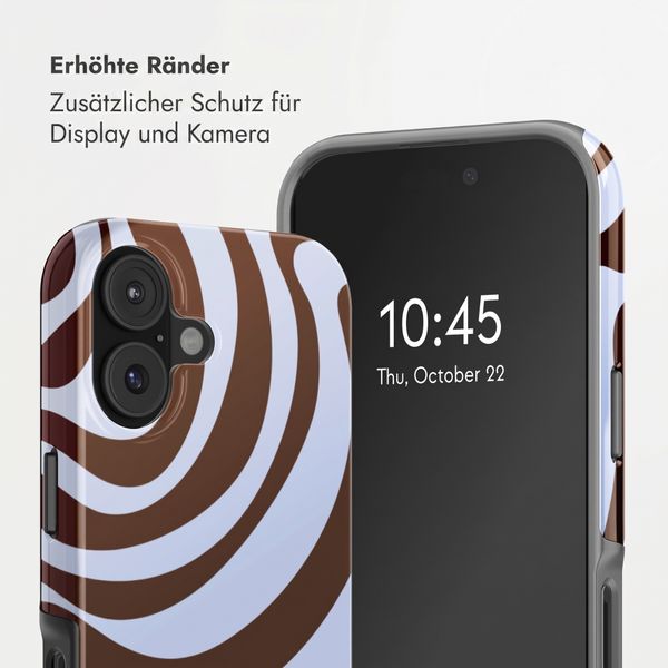 Selencia Vivid Rückabdeckung mit MagSafe Apple iPhone 17 - Dream Swirl Chocolate
