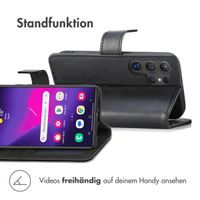 imoshion Luxuriöse Klapphülle Samsung Galaxy S24 Ultra - Schwarz