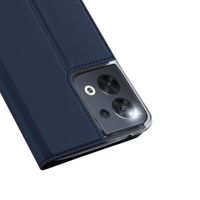 Dux Ducis Slim TPU Klapphülle für das Oppo Reno 8 Pro 5G - Dunkelblau