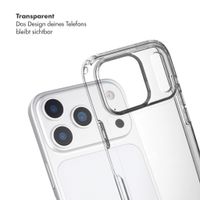 Selencia Backcover mit abnehmbaren Haken Apple iPhone 18 Pro Max / 17 Pro Max - Transparent