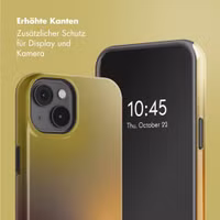 Selencia Vivid Rückabdeckung mit MagSafe Apple iPhone 14 - Gradient Olive Dust