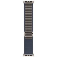 Apple Alpine Loop Band für die Apple Watch Series 1 bis 10 / SE / Ultra (2) (44/45/46/49 mm) - Größe S - Blau