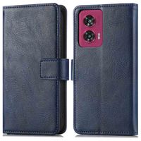 imoshion Luxuriöse Klapphülle Motorola Edge 50 Fusion - Dunkelblau