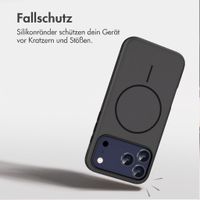 imoshion Color Backcover mit Thin MagSafe Ring Apple iPhone 17 Pro - Schwarz