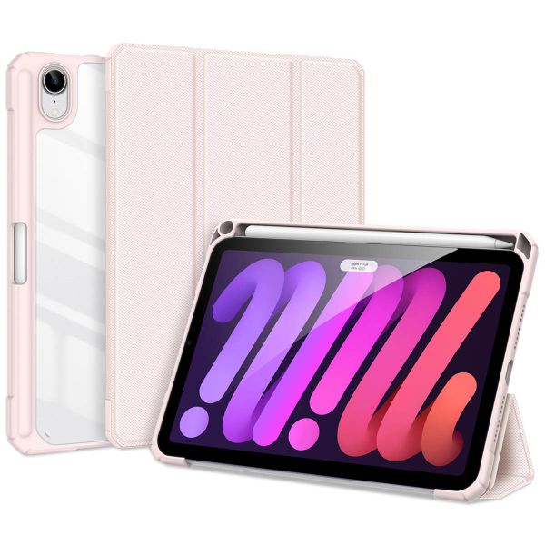 Dux Ducis Toby Klapphülle Apple iPad Mini 7 (2024) / iPad Mini 6 (2021) - Rosa