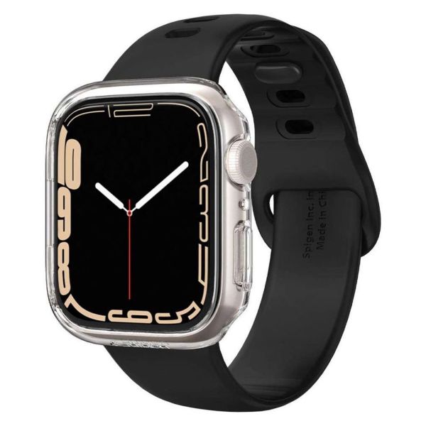 Spigen Thin Fit™ Case für die Apple Watch Series 7 / 8 / 9 - 41 mm - Transparent