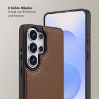 Selencia Nova HandyHülle mit Kordel und Kartenhalter Samsung Galaxy S26 Ultra - Mocha Brown