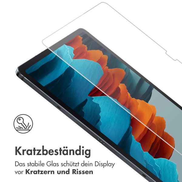 imoshion Displayschutz aus gehärtetem Glas Samsung Galaxy Tab S10 Plus / Tab S9 FE Plus / Tab S9 Plus / S8 Plus / S7 Plus / Tab S7 FE 5G