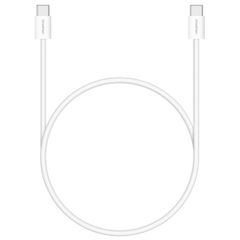 imoshion USB-C-zu-USB-C-Kabel – Geflochten – 1 Meter – Weiß