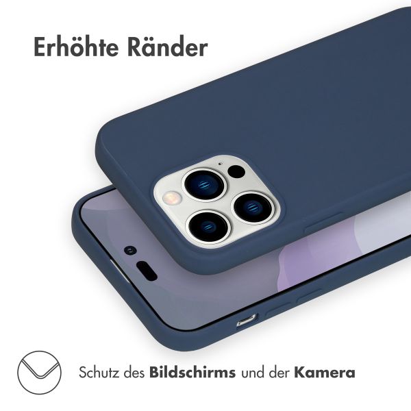 imoshion Color TPU Hülle für das Apple iPhone 14 Pro Max - Dunkelblau