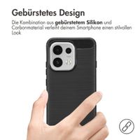 imoshion Brushed Back Cover Oppo Reno 16 F - Schwarz