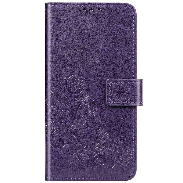 Kleeblumen Klapphülle Violett OnePlus 8