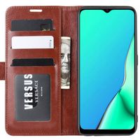 Stilvolles Klapphülle Braun Oppo A5 (2020) / A9 (2020)