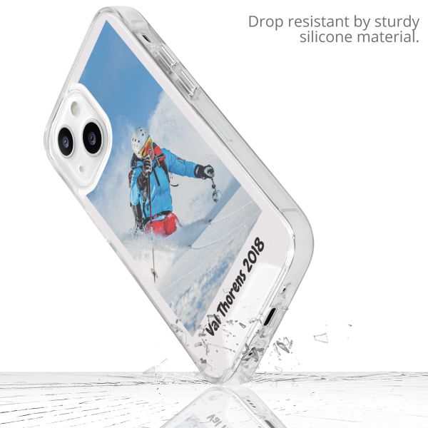 Gestalten Sie Ihre eigene iPhone 13 Xtreme Hardcase-Hülle - Transparent