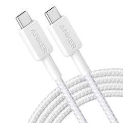 Anker USB-C auf USB-C Kabel 322 | Geflochten - 180 cm - Weiß