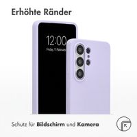 Accezz Liquid Silikoncase mit MagSafe Samsung Galaxy S26 Ultra - Violett