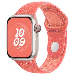 Apple Nike Sport Band für die Apple Watch Series 1 bis 9 / SE (38/40/41 mm) | Series 10 (42 mm) - Größe M/L - Magic Ember