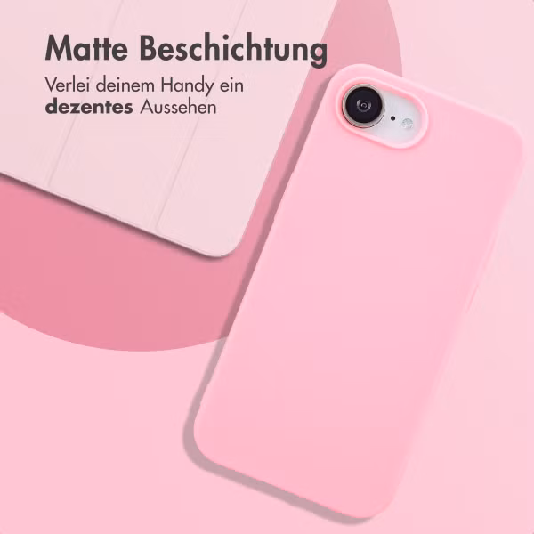 imoshion TPU Color Cover Apple iPhone 16e - Bubblegum Pink