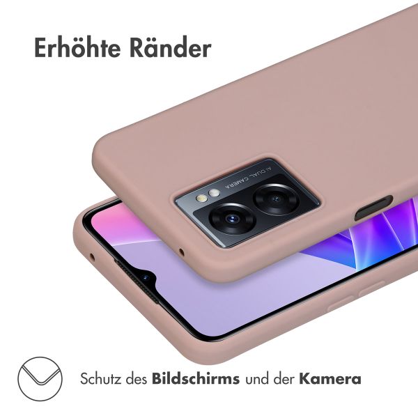 imoshion Color TPU Hülle für das Oppo A77 - Dusty Pink