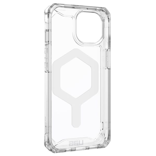 UAG Plyo Backcover MagSafe für das iPhone 15 - Ice / Weiß