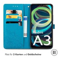 imoshion Mandala Klapphülle Xiaomi Redmi A3 - Türkis