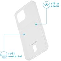 imoshion Soft Case Back Cover mit Kartenfach iPhone 12 Pro Max