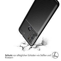 imoshion Carbon-Hülle für das Motorola Moto G60 - Schwarz