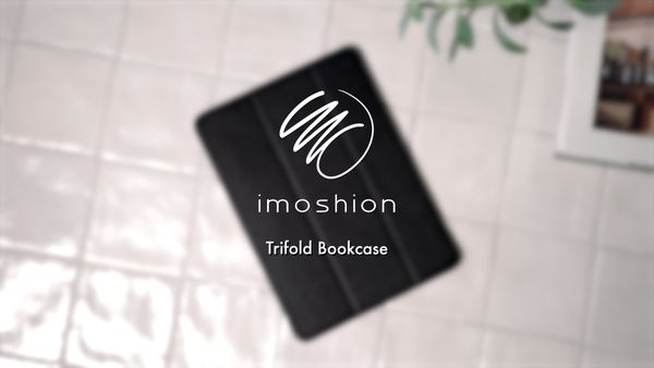 imoshion Trifold Klapphülle für das Lenovo Tab M10 (3rd gen) - Schwarz