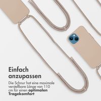 imoshion Color Backcover mit abnehmbarem Handykette und MagSafe Apple iPhone 13 - Nude
