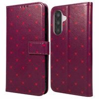 imoshion Design Klapphülle Samsung Galaxy A26 - Crush Check Coral Dust