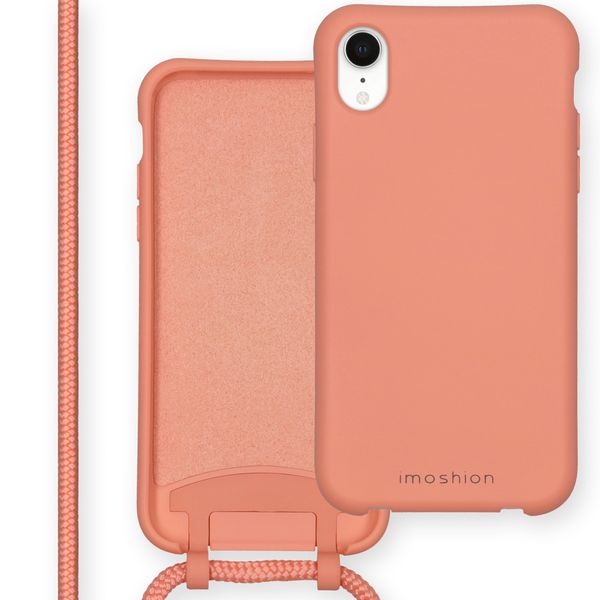 imoshion Color Backcover mit abtrennbarem Band iPhone Xr - Peach