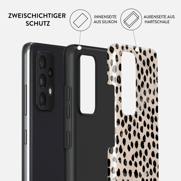 Burga Tough Back Cover für das Samsung Galaxy A52(s) (5G/4G) - Almond Latte