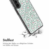 imoshion Design Hülle Samsung Galaxy A17 - Bloom Love Sage Green