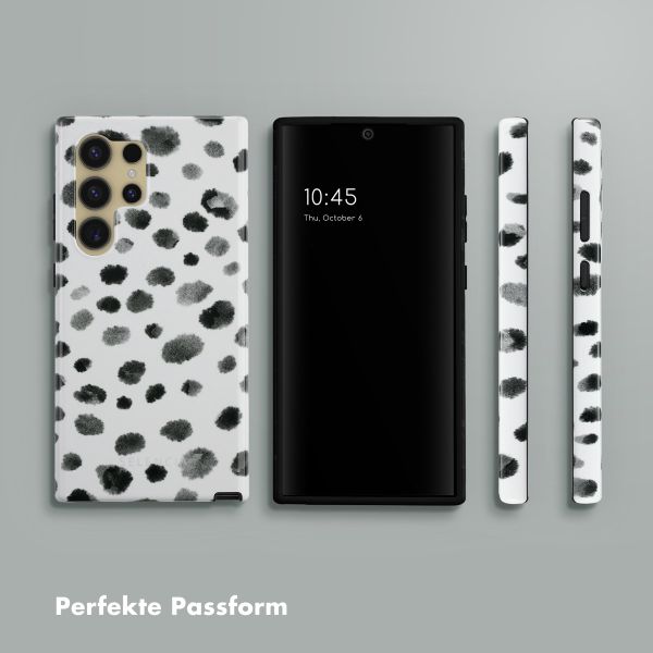 Selencia Vivid Back Cover Samsung Galaxy S24 Ultra - Trendy Leopard