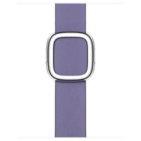 Apple Leather Band Modern Buckle Apple Watch Series 1 bis 9 / SE (38/40/41 mm) | Series 10 (42 mm) - Größe L - Wisteria