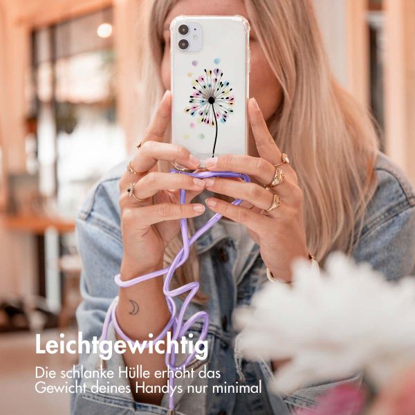 imoshion Design Hülle mit Band für das Samsung Galaxy S23 - Sandstone Dandelion